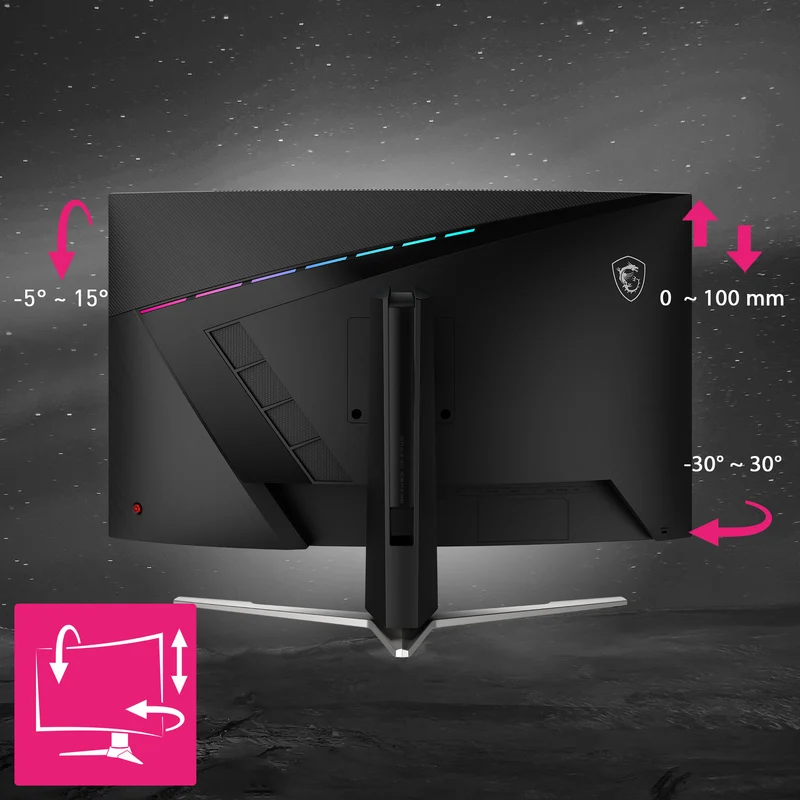 2er Pack - MPG 325CQRXF | MSI Gaming Monitor