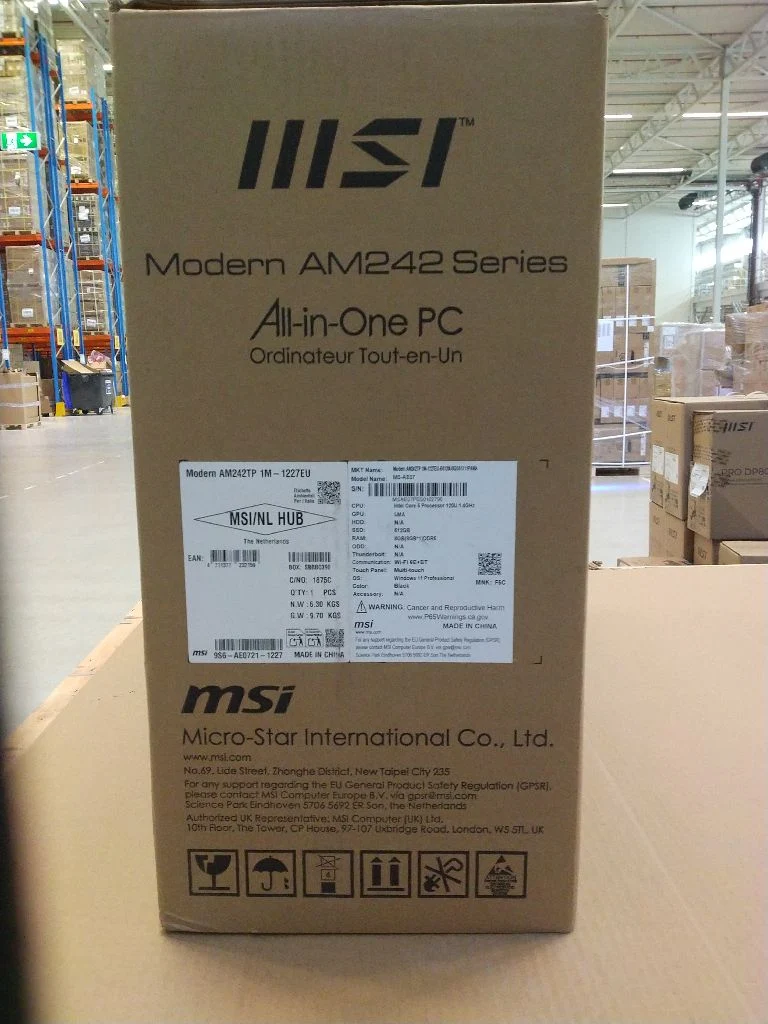 MSI All-In-One Desktop PC Modern AM242TP 1M-1227EU ****Verpackung leicht beschädigt****