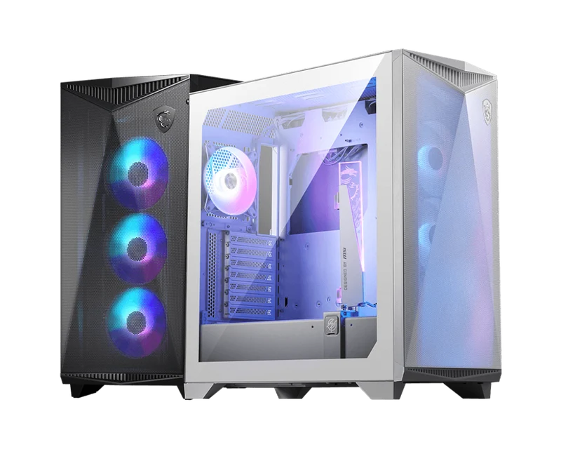 MSI CB PC Gehäuse Mid-Tower MPG GUNGNIR 300R AIRFLOW, Schwarz