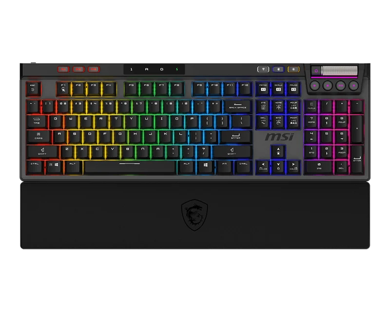 MSI Gaming Tastatur STRIKE PRO WIRELESS, Deutsch (QWERTZ)