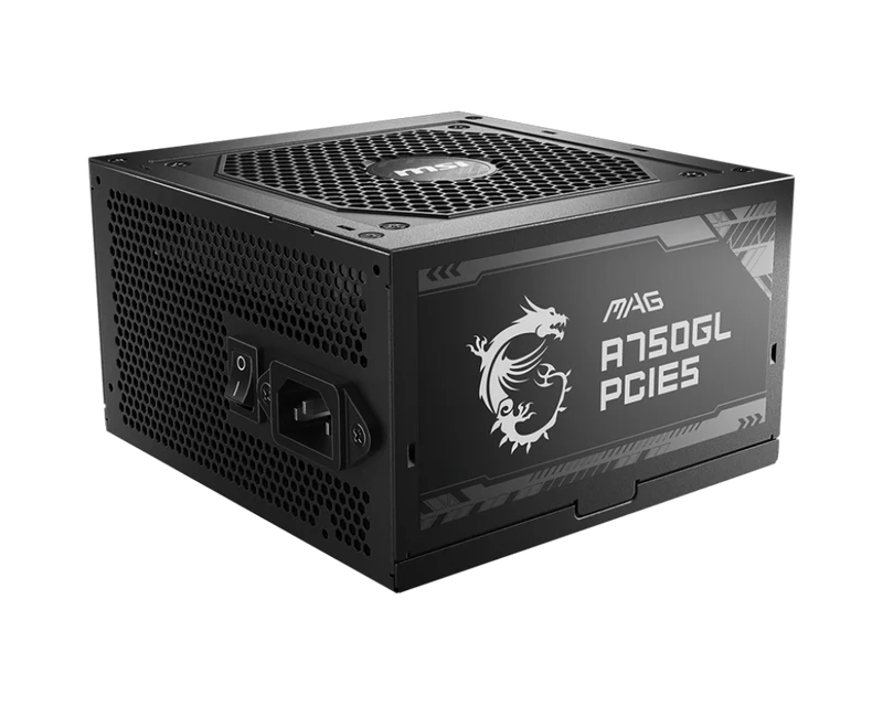 MSI CB Desktop PC Netzteil ATX 750Watt 80Plus Gold MAG A750GL PCIE5