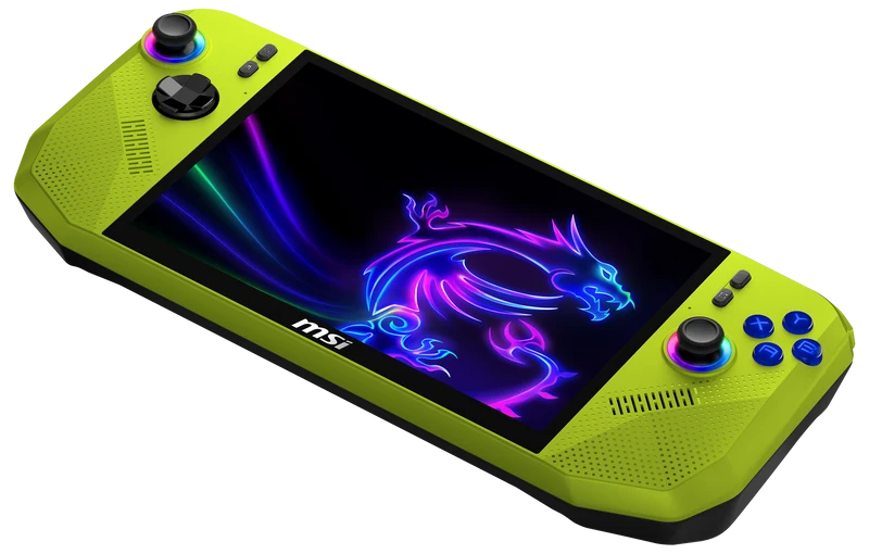 MSI CB Handheld PC Claw A8 BZ2EM-037 Neon Green