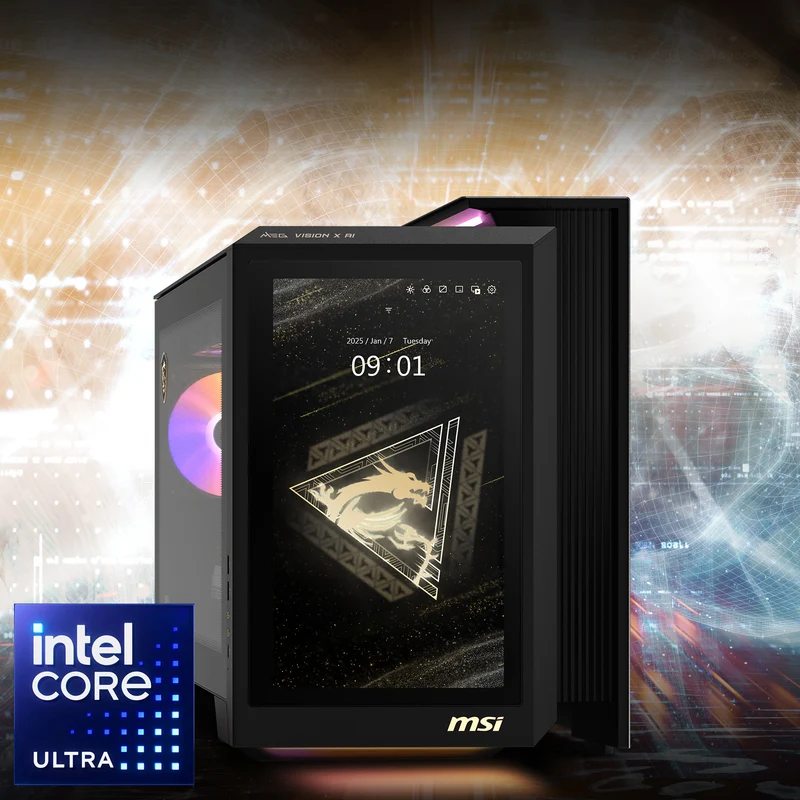MSI CB Desktop PC MEG Vision X AI 2NVP7-209AT