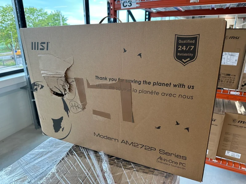 MSI All-In-One Desktop PC Modern AM272P 1M-835DE ****Verpackung leicht beschädigt****