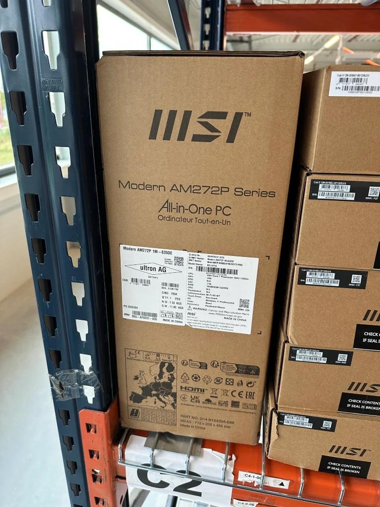MSI All-In-One Desktop PC Modern AM272P 1M-835DE ****Verpackung leicht beschädigt****