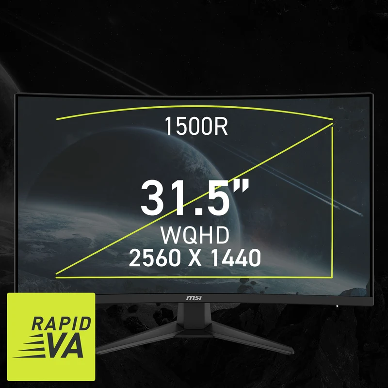 MSI CB MAG 321CQF E18 | MSI Gaming Monitor