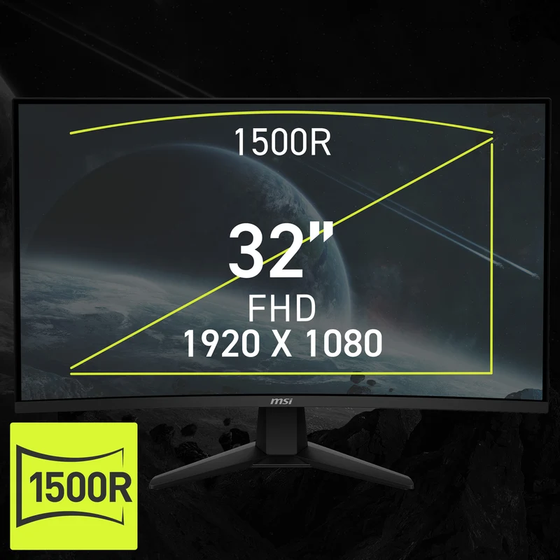 MSI CB MAG 32C6X | MSI eSport Gaming Monitor