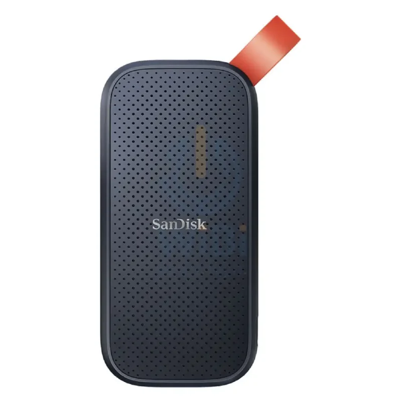 قرص SSD محمول سان ديسك، سعة 2 تيرابايت، سرعة تصل إلى 800 ميجابايت/ثانية، USB 3.2 Gen 2 Type-C، قرص SSD خارجي