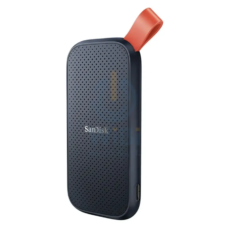 قرص SSD محمول سان ديسك، سعة 2 تيرابايت، سرعة تصل إلى 800 ميجابايت/ثانية، USB 3.2 Gen 2 Type-C، قرص SSD خارجي