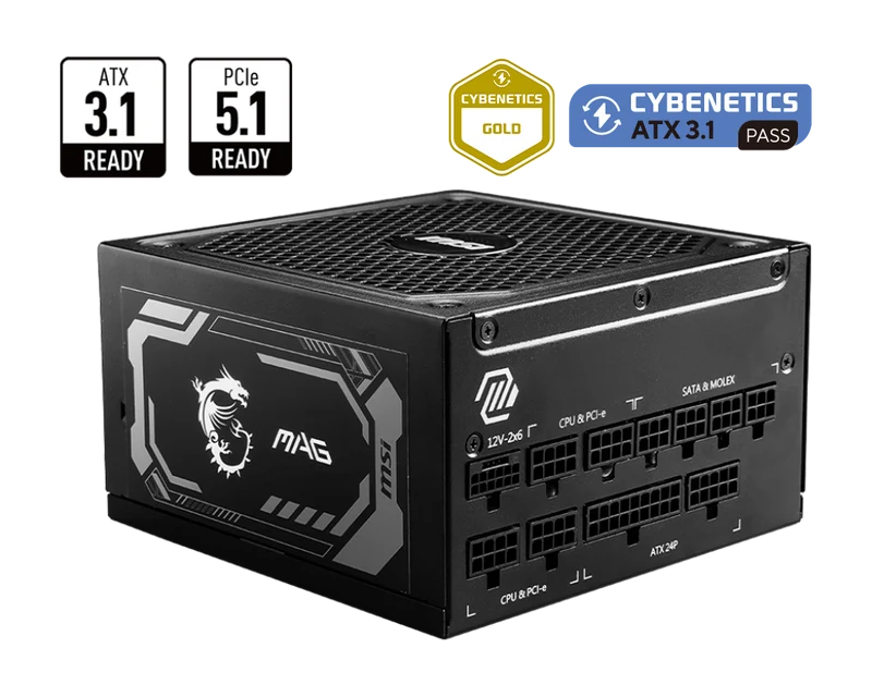 MSI Desktop PC Netzteil MAG A1250GL PCIE5