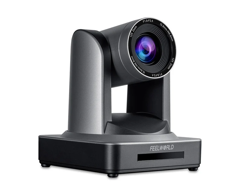 FEELWORLD POE12X Smart PTZ-Kamera mit 12-fachem optischem Zoom, USB, SDI, HDMI, IP-Live-Streaming, 1080p@60fps und PoE-Unterstützung