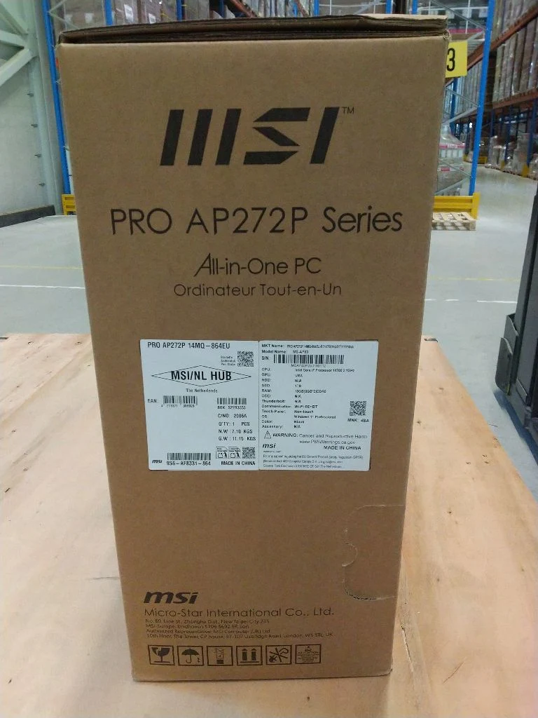 MSI ALL-In-One Desktop PC PRO AP272P 14MQ-864EU ****Verpackung leicht beschädigt****