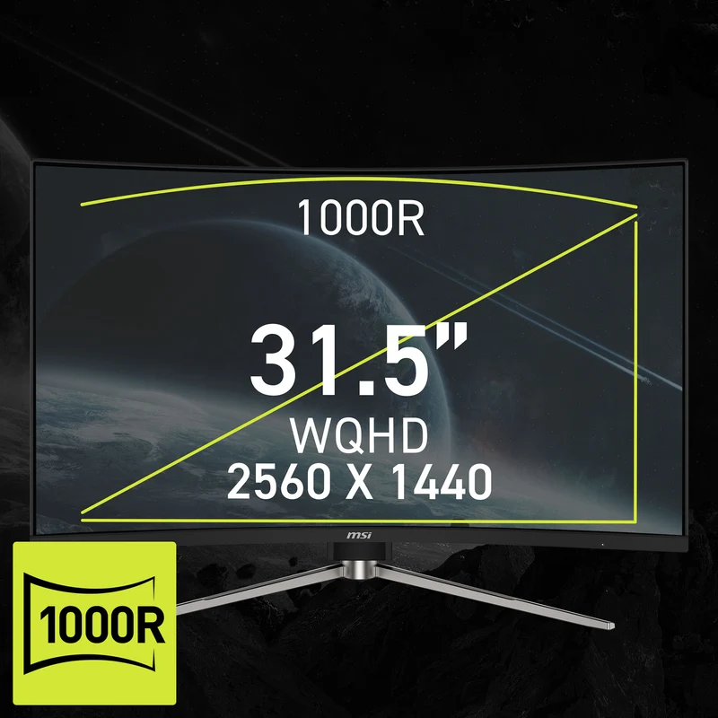 MAG 325CQRXF E2 | MSI Gaming Monitor