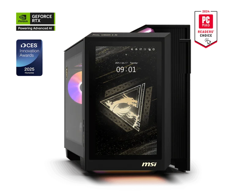 MSI Desktop PC MEG Vision X AI 2NVV7-004EU
