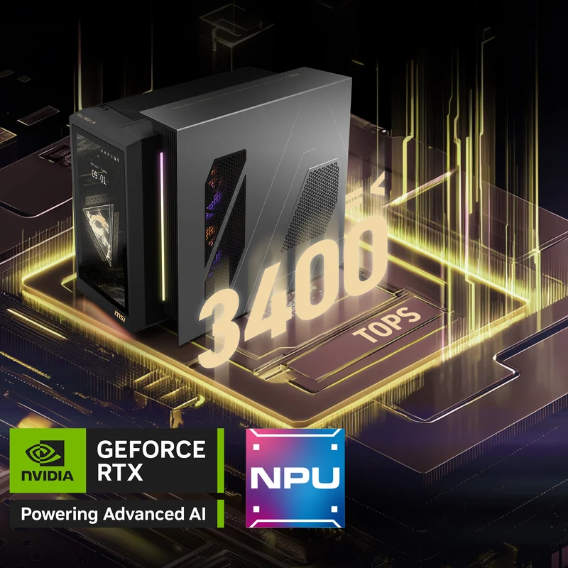 MSI Desktop PC MEG Vision X AI 2NVZ9-003EU