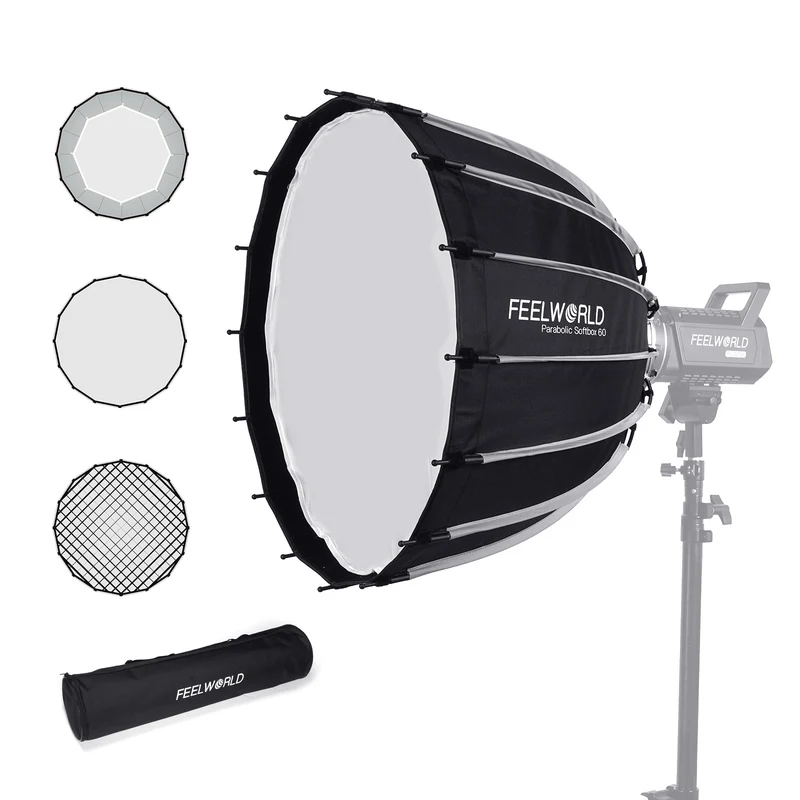 FEELWORLD FSP90 V2 90 cm 35.4 Zoll tragbare Parabol-Softbox