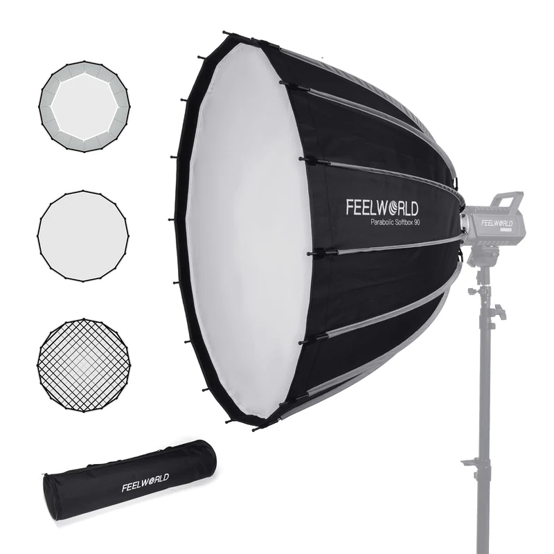 FEELWORLD FSP60 V2 60 cm 23.6 Zoll tragbare Parabol-Softbox