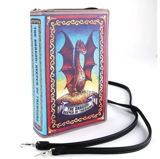 Dragon Book Handbag Purse