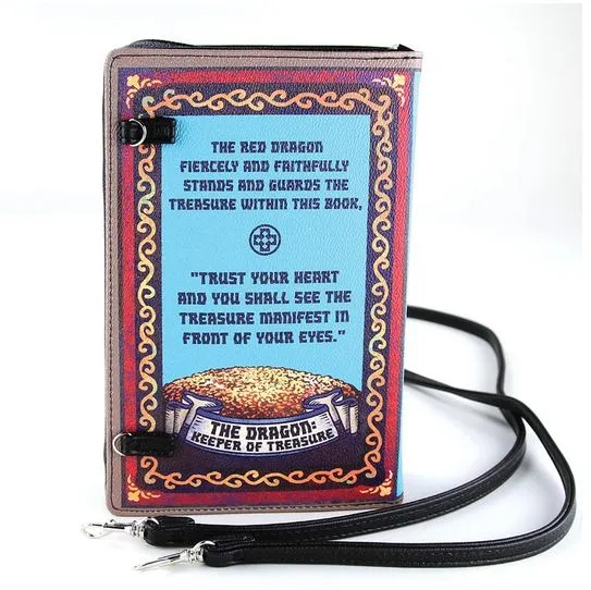 Dragon Book Handbag Purse