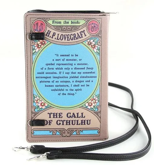 The Call Of Cthulhu Book Handbag Purse