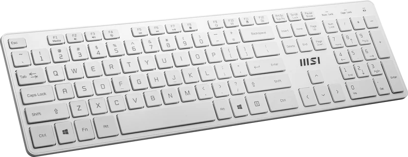 MSI Kabelloses deutsche Tastatur / Maus Combo Weiß