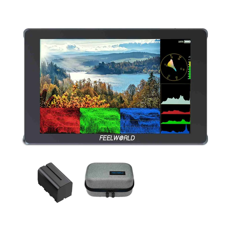 FEELWORLD F7 PLUS 7 Zoll 1200nit DSLR Kamera Feldmonitor Touchscreen 4K HDMI