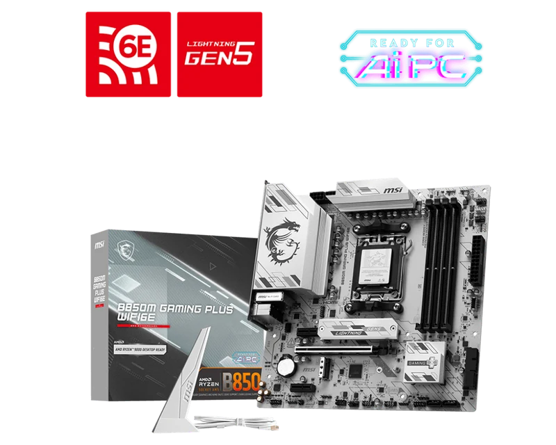 MSI Motherboard B850M GAMING PLUS WIFI6E