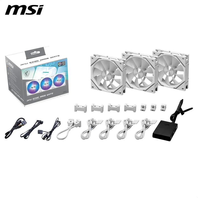 MPG EZ120 ARGB WHITE-3W