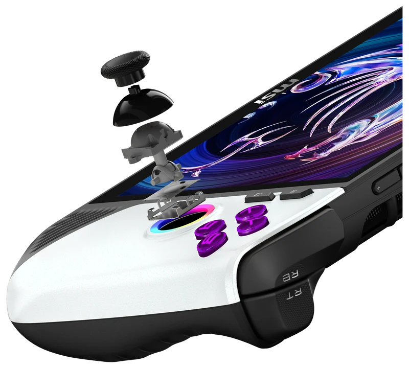 MSI CB Handheld PC CLAW 8 AI+ A2VM POLAR TEMPEST EDITION-091DE