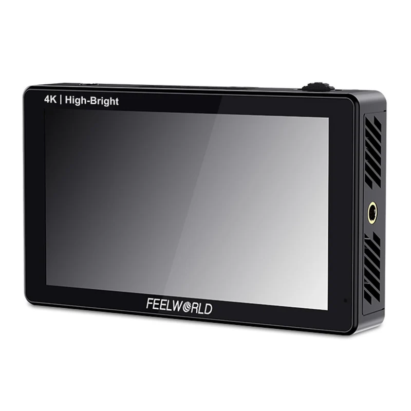 FEELWORLD LUT5E Hochheller 1600nit DSLR-Kamera-Feldmonitor F970 Externes Stromversorgungs- und Installationskit