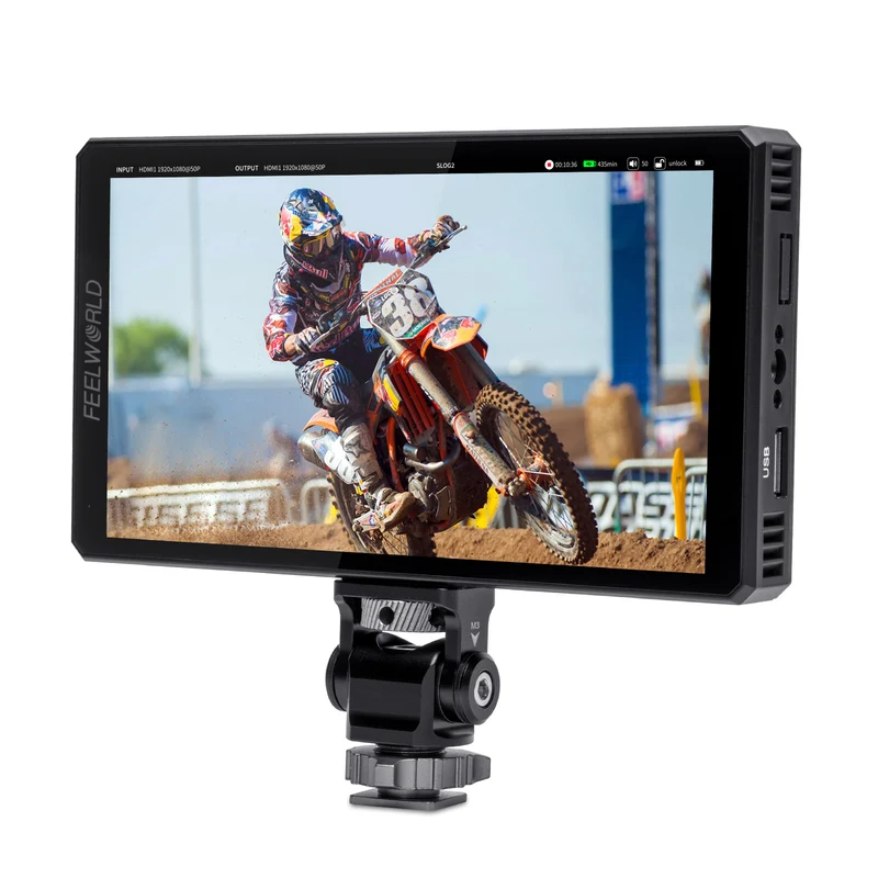 FEELWORLD CUT6 6 Zoll Aufnahmemonitor Feldkamera DSLR USB2.0 Rekorder