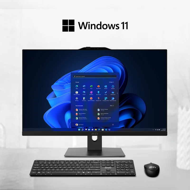 MSI All-In-One Desktop PC Modern AM272P 12M-861EU