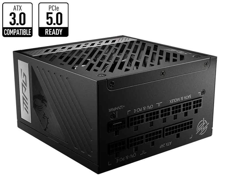 MSI Desktop PC Netzteil 850Watt MPG A850G PCIE5 80Plus Gold ATX