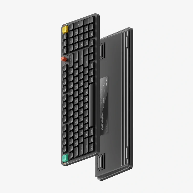 NuPhy Air100 V3 Low-Profile Tri-Mode Wireless Mechanical Keyboard - Nebula Dark (Blush Nano Switch)