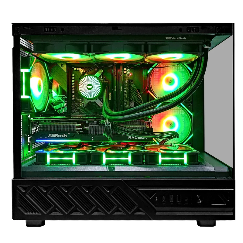 Ultra DS950MV Black Desktop Gaming PC | AMD Ryzen 7 9800X3D | 32GB (2x16GB) RAM | 2TB SSD | RX 9070 XT | Windows 11 Pro