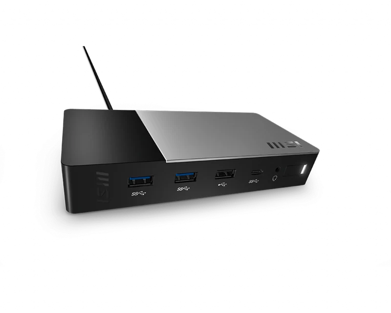MSI USB-C Docking Station Gen2 für Notebook und Desktop PC