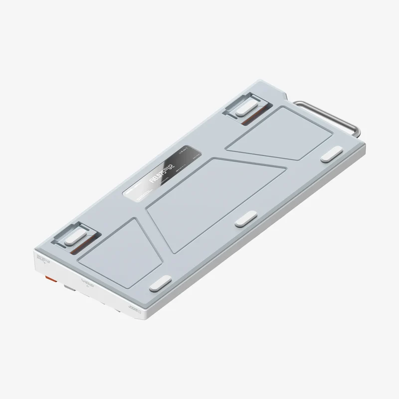 NuPhy Field75 HE V2 High-Profile Magnetic Switch Gaming Keyboard - FrostFlare (Magnetic Silver Switch, Magnetic Jade Dragon Switch)