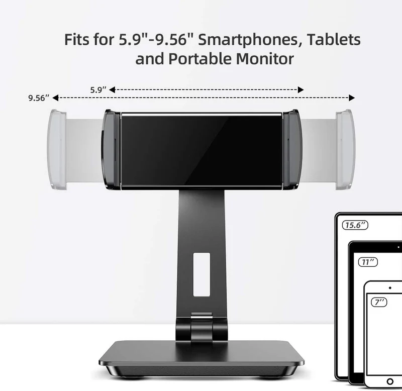 Tragbarer Monitorständer & Halterung 5,9"-9,56" verstellbar