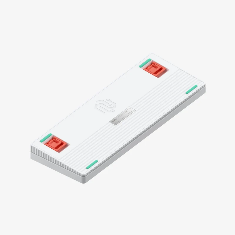 NuPhy Halo75 V2-IO High-Profile Wireless Mechanical Keyboard - Ionic White (Blush Switch)
