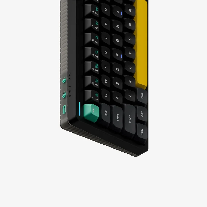 NuPhy Halo65 V2-IO High-Profile Wireless Mechanical Keyboard - Obsidian Black (Blush Max Switch)
