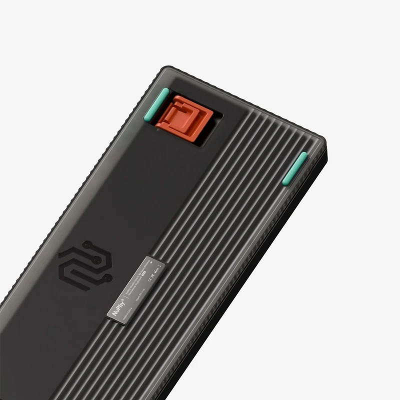 NuPhy Halo65 V2-IO High-Profile Wireless Mechanical Keyboard - Obsidian Black (Blush Max Switch)