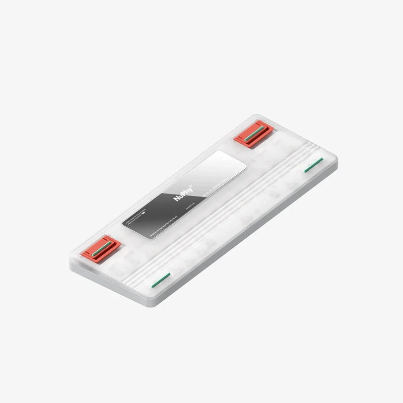 NuPhy Air60 V2 QMK/VIA Low-Profile Wireless Mechanical Keyboard - Ionic White (Brown 2.0 Switch)