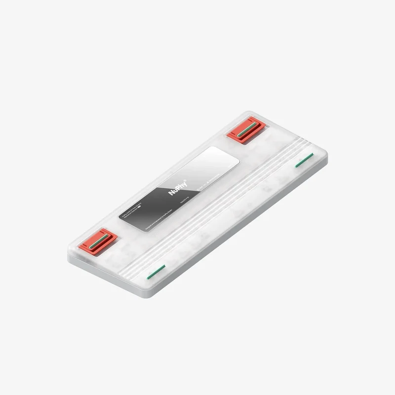 NuPhy Air60 V2 QMK/VIA Low-Profile Wireless Mechanical Keyboard - Lunar Gray (Brown 2.0 Switch, Red 2.0 Switch, Moss Switch)