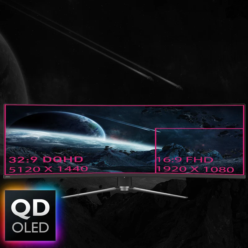 MPG 491CQP QD-OLED | MSI Gaming Monitor