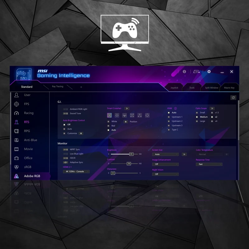 MSI CB MAG 323UPFDE | MSI Gaming Monitor