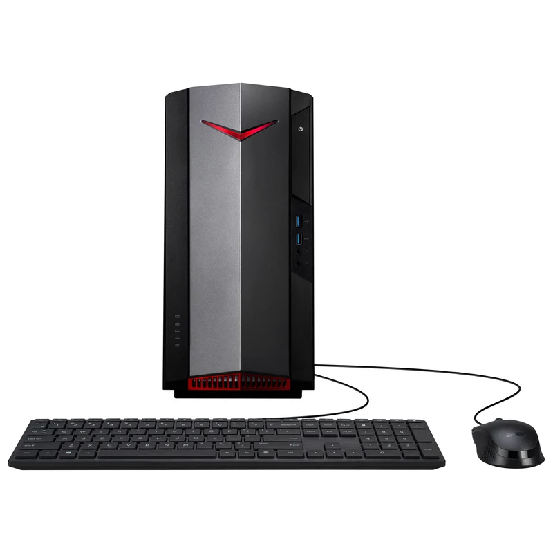 Acer Nitro 50 Gaming PC (Ryzen R5-5600G/512GB SSD/8GB RAM/GTX 1650/Windows 11)