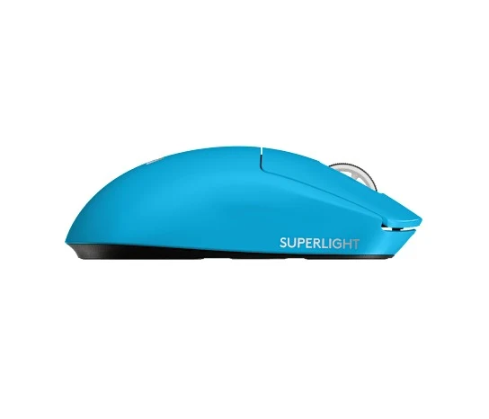 Logitech Pro X Superlight 2 Wireless Gaming Mouse (Cyan) (910-007696)