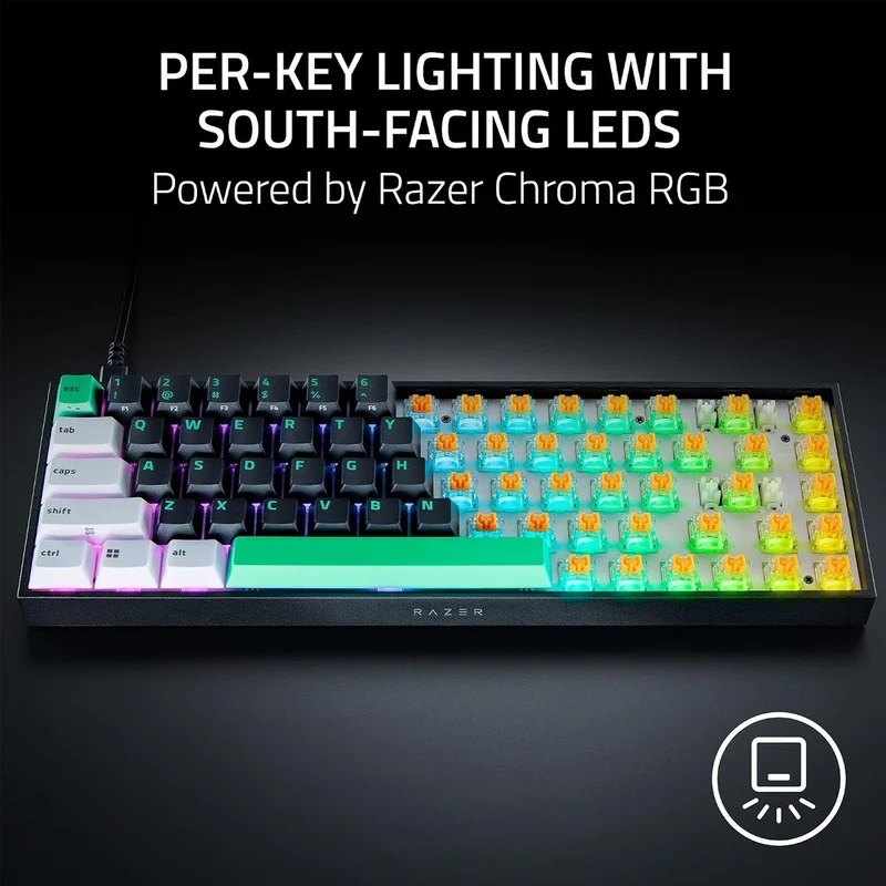 Razer Reclusa X Mini 65% Enthusiast Mechanical Gaming Keyboard