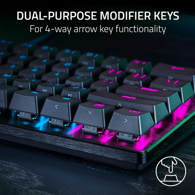 Razer Huntsman V3 Pro Mini 8KHz 60% Analog Optical Esports Keyboard (Black)