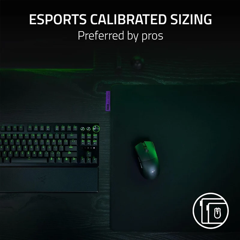 Razer Gigantus V2 Pro Soft Esports Gaming Mouse Mat (Black) (Balance) (L, XXL, 3XL)